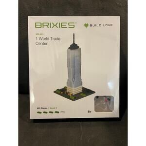 Brixies 1 World Trade Center 603 piece building set-NIB